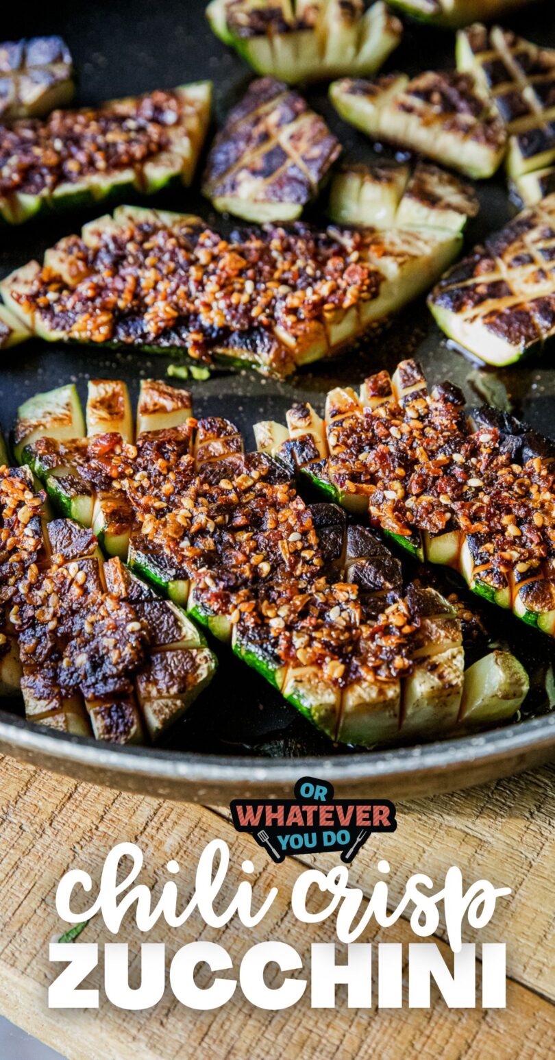 Chili Crisp Zucchini