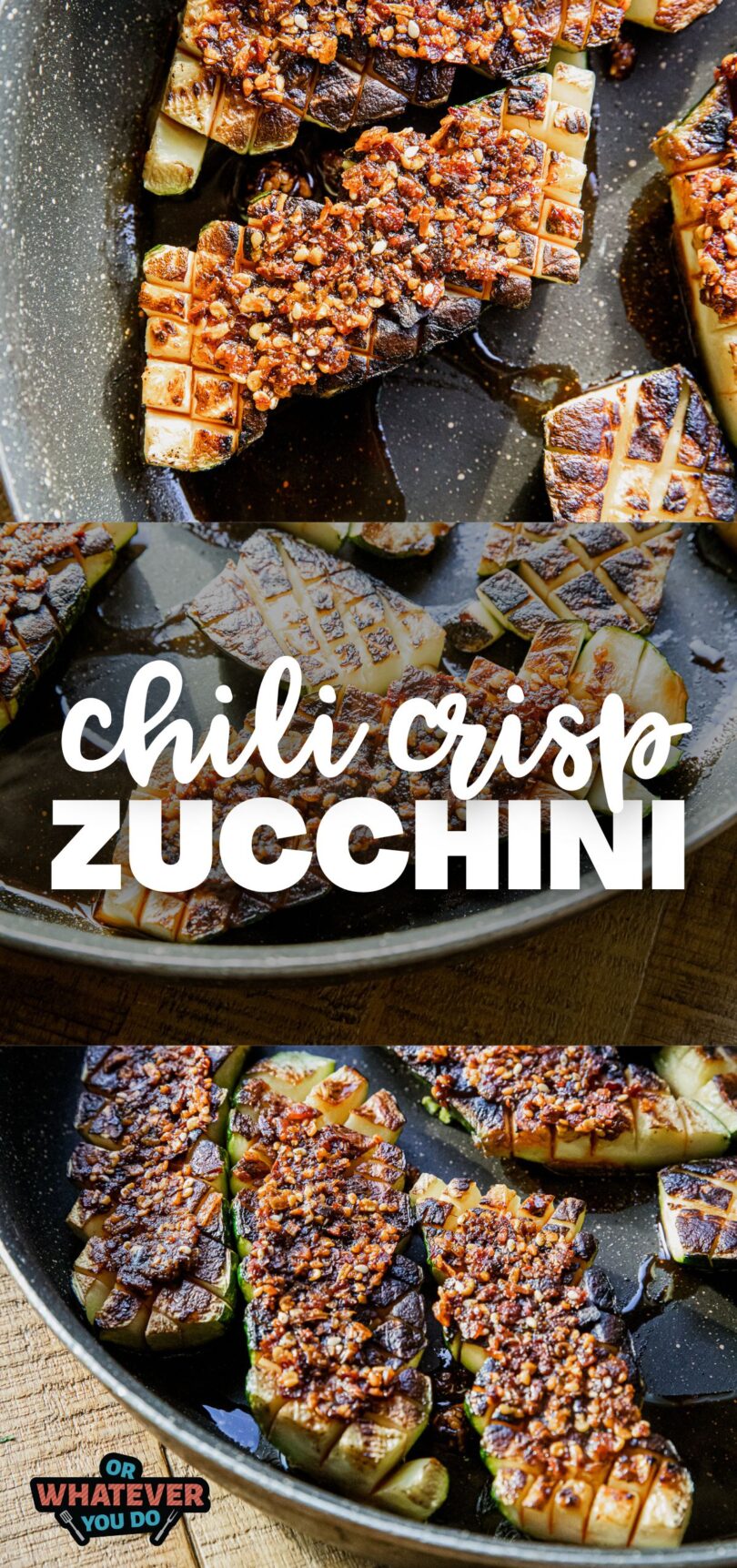 Chili Crisp Zucchini