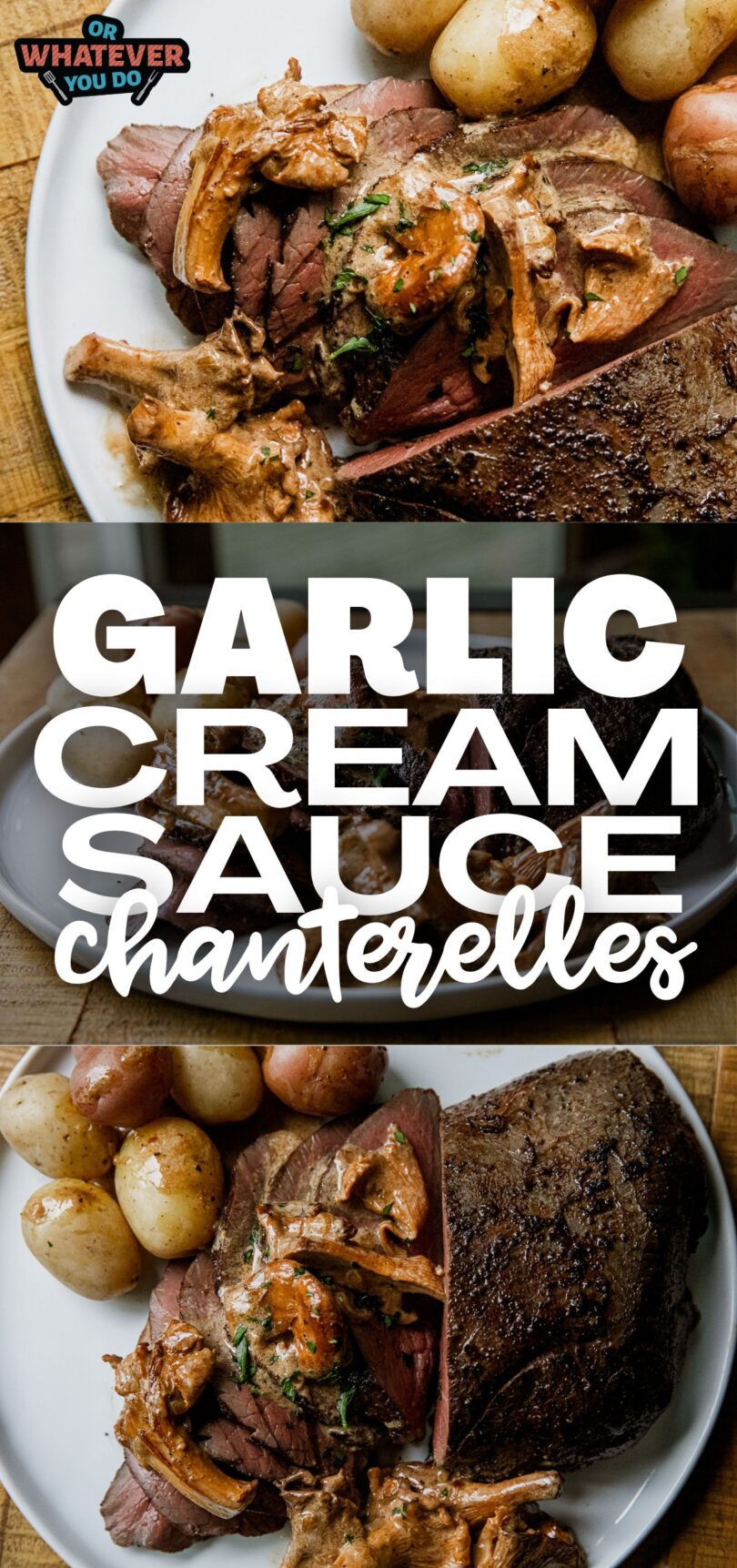 Garlic Cream Sauce Chanterelles 