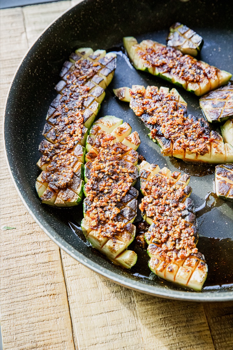 Traeger Thomas Keller Zucchini