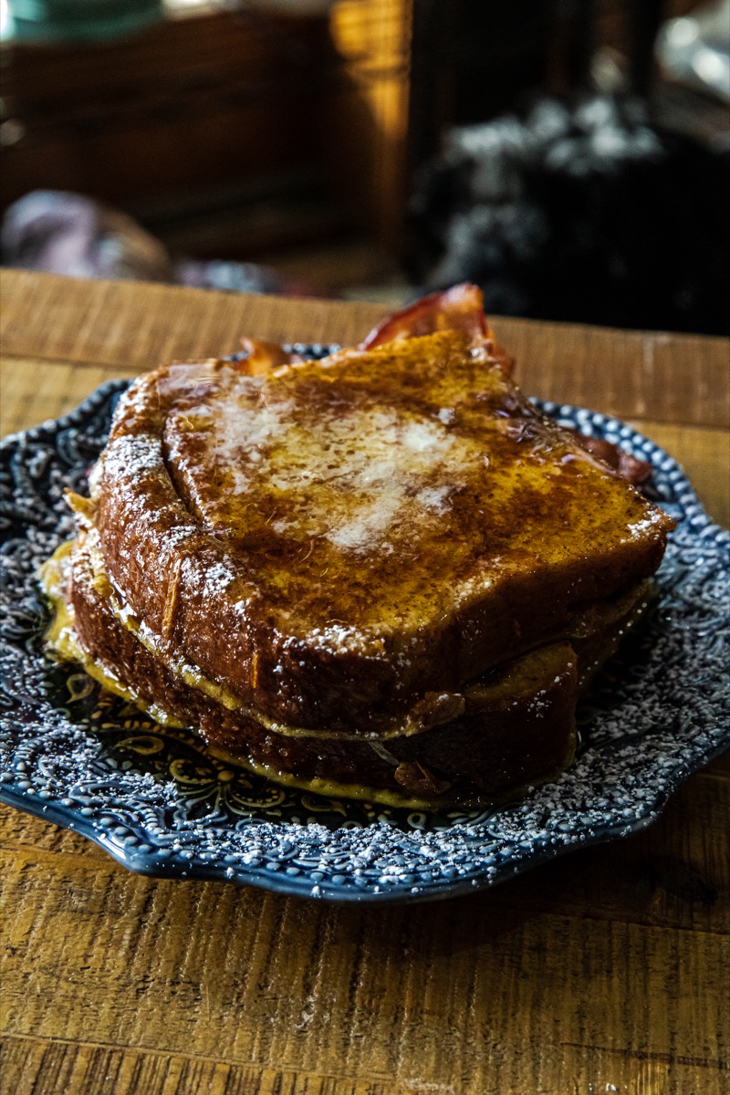 Blackstone Eggnog French Toast