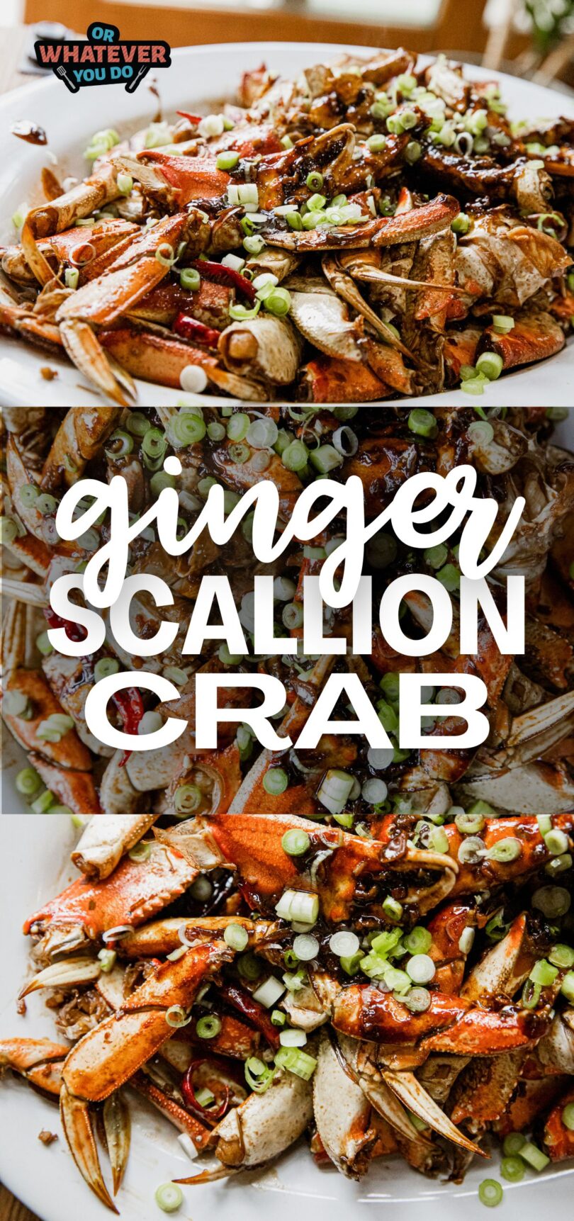 Ginger Scallion Crabs