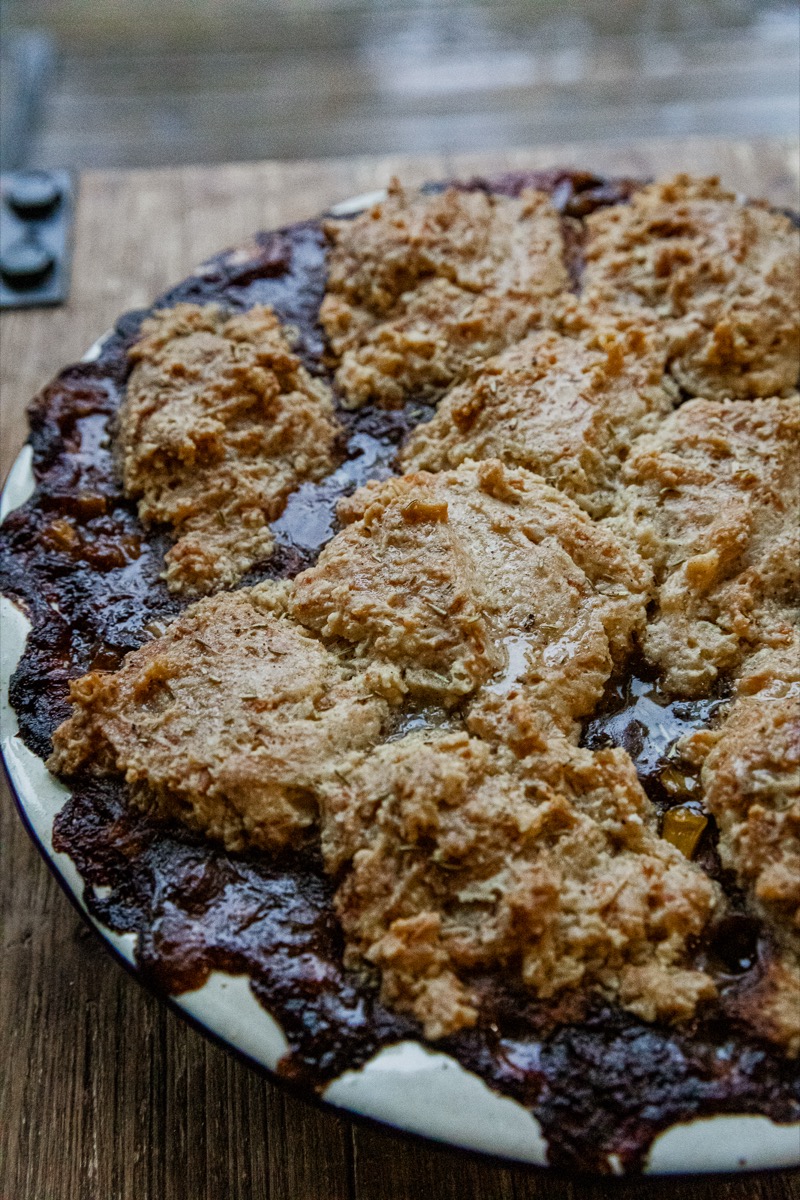 Smoked Shredded Beef Pot Pie