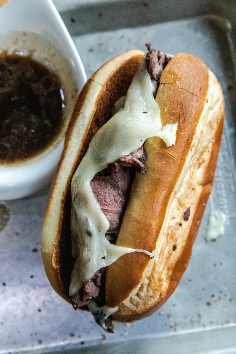 Sous Vide Venison French Dip