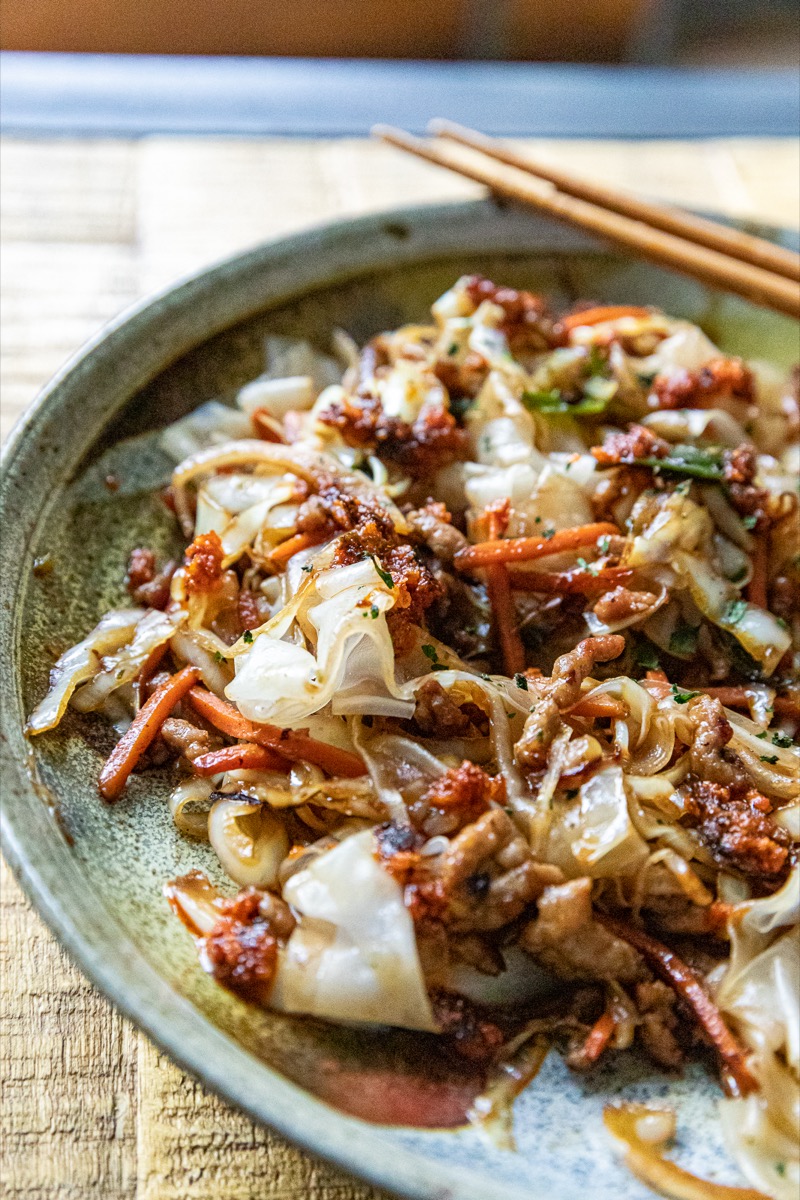 Spicy Rice Paper Noodles