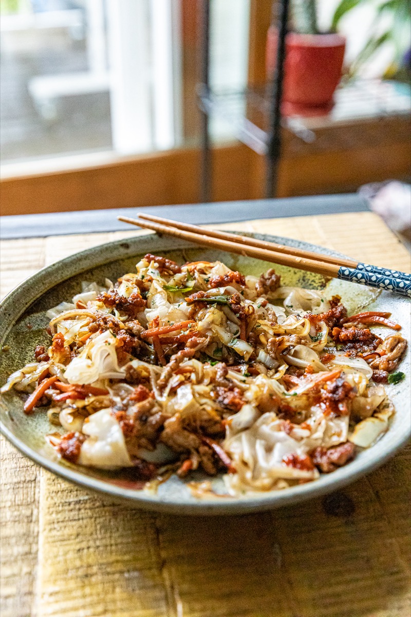 Spicy Rice Paper Noodles